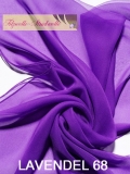 Chiffon-Seidenschal-Lavendel