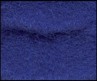 Australische Merinowolle im Vlies - Kobaltblau