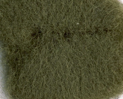 Australische Merinowolle im Vlies in Olivengrün-Dunkel