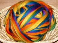 Filzwolle im Band 50g - Multicolor 3